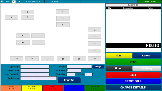 CES Touch Table Planner